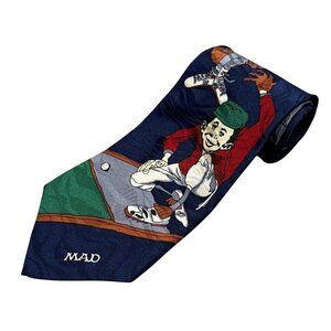 Vintage 1992 MAD Magazine 100% Silk Tie 3.75"